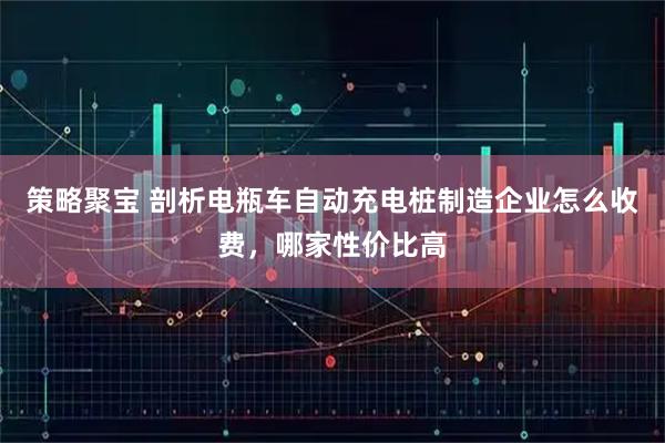 策略聚宝 剖析电瓶车自动充电桩制造企业怎么收费，哪家性价比高