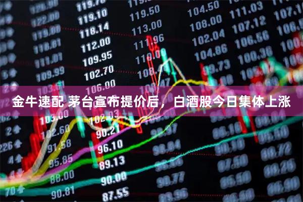 金牛速配 茅台宣布提价后，白酒股今日集体上涨