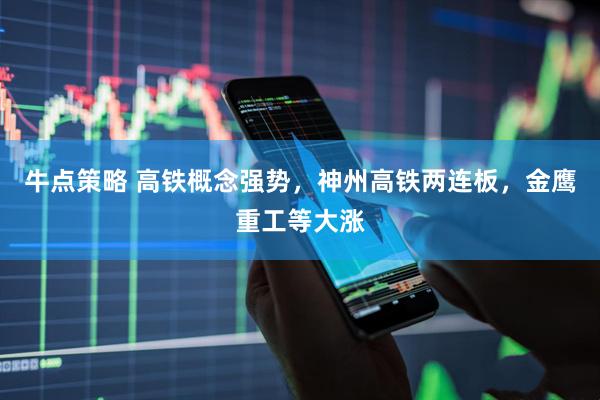 牛点策略 高铁概念强势，神州高铁两连板，金鹰重工等大涨