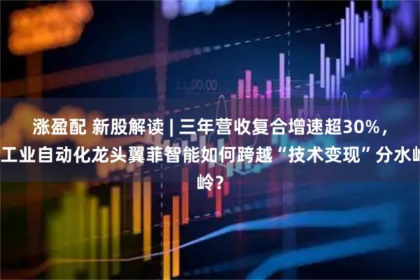 涨盈配 新股解读 | 三年营收复合增速超30%，轻工业自动化龙头翼菲智能如何跨越“技术变现”分水岭？